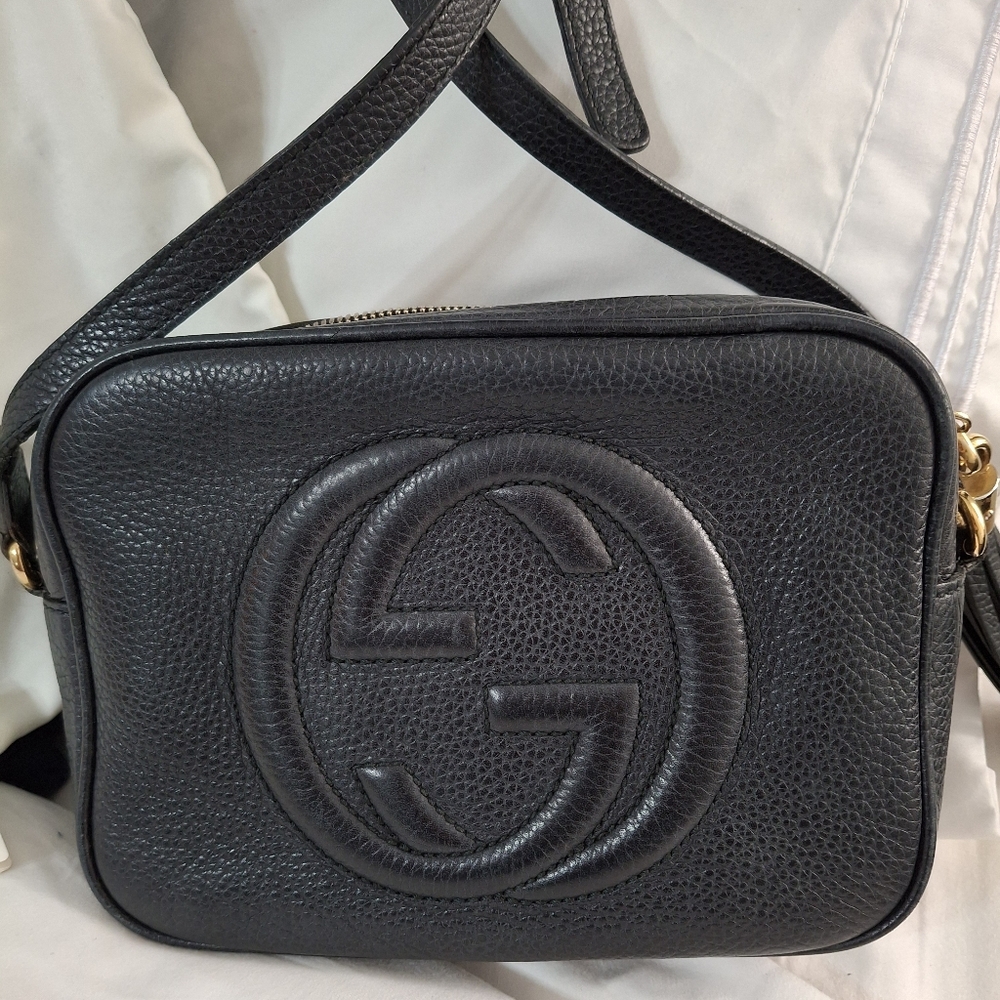 Gucci Black Disco Crossbody